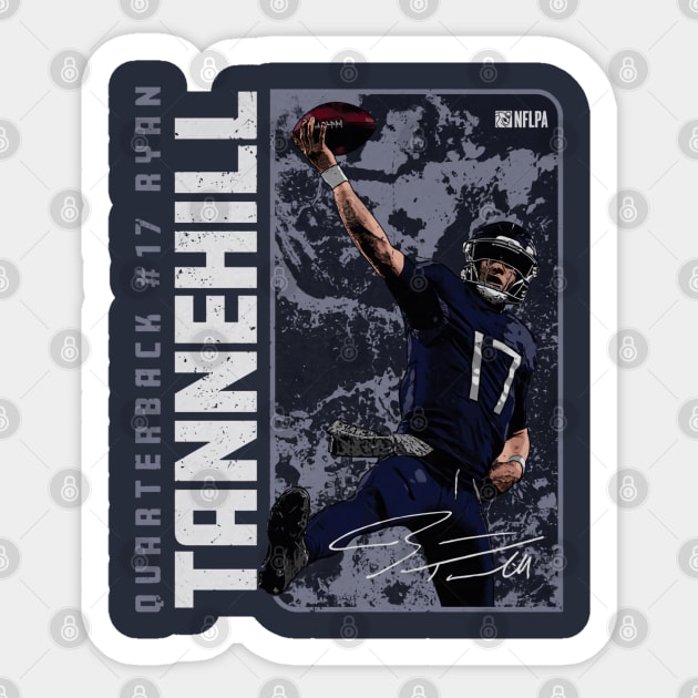 Ryan Tannehill Tennessee Vertical Sticker by MASTER_SHAOLIN